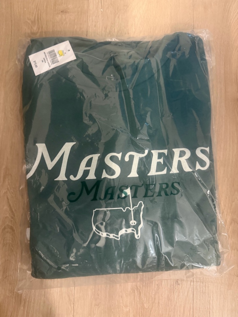 Masters Green Women's Pullover Sweatshirt with White Logo 2026 NWT